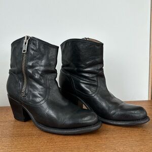 Frye | black Leslie short ankle boots sz 7.5